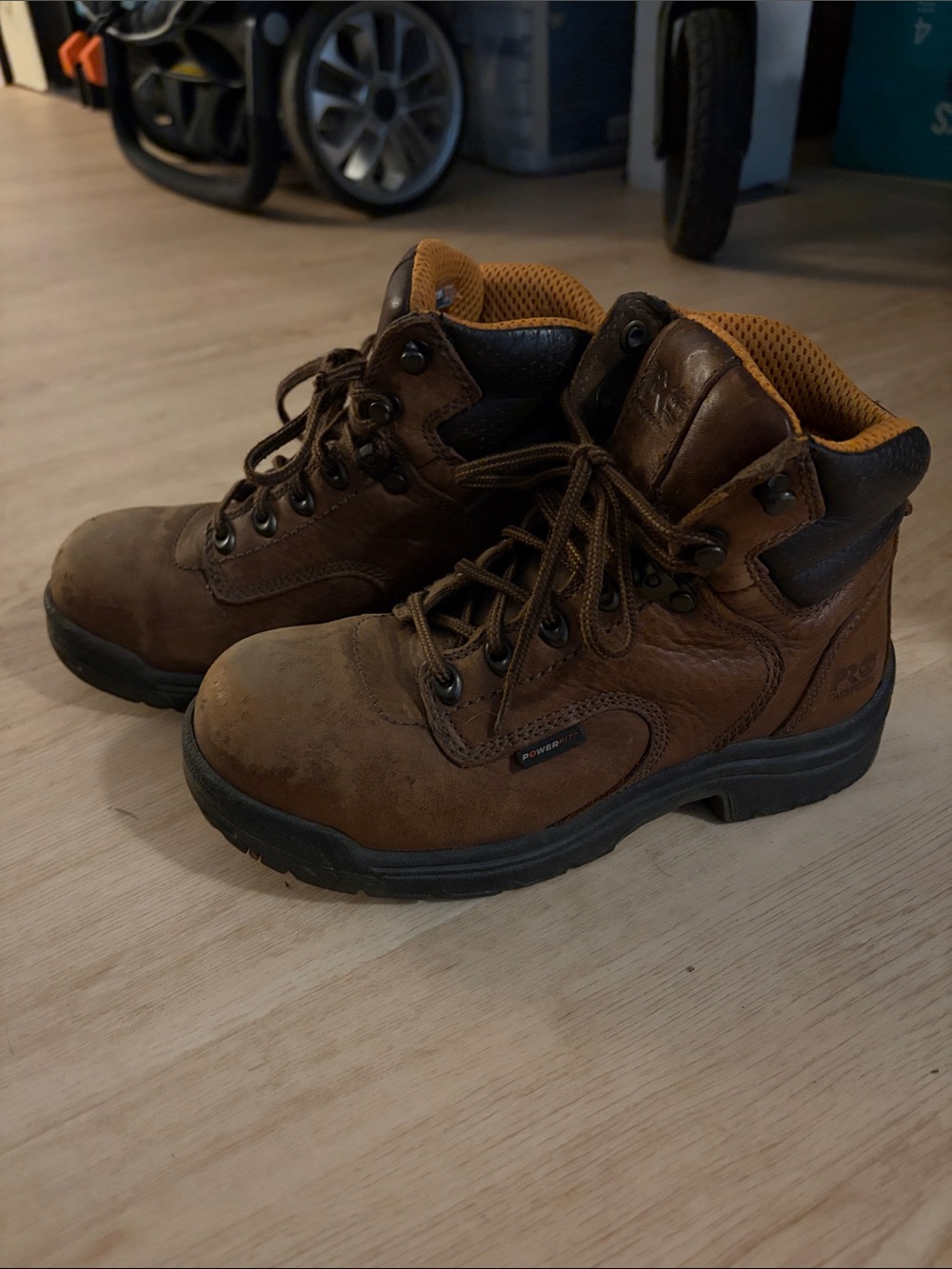 Timberland PRO Brown Women’s safety toe Work Boots